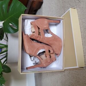 NWT Michael Kors Blaze Open Toe Bootie Size 10